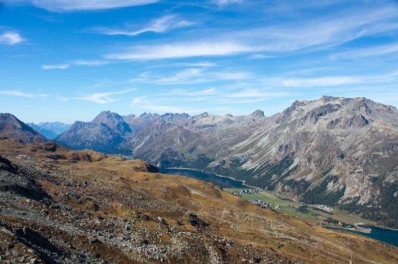 160928_1206_T07272_Bernina_hd.jpg - Silsersee, Maloja und Piz Lunghin