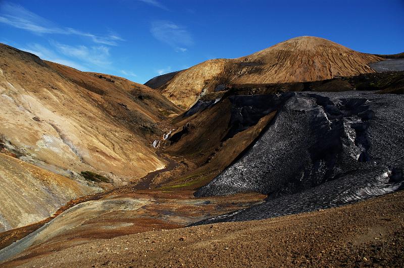 100717_A1927_Hrafntinnusker.jpg - Laugavegur, kurz vor dem Abstieg zum Alftavatn (Svartihryggur)