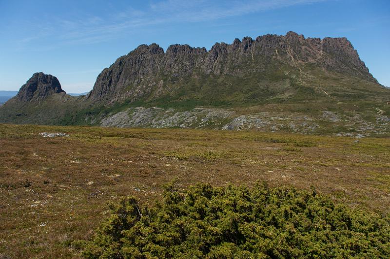 130107_1234_A07079_CradleMountain_fhd.jpg - Cradle Mountain, rechts der Aufstiegsweg