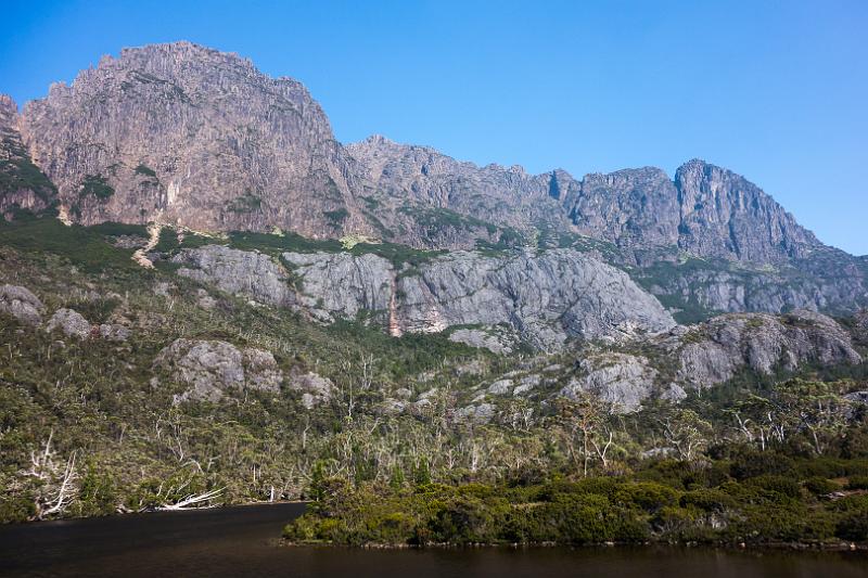 130108_0852_T00391_HansonsPeak.jpg - Cradle Mountain von der unbekannteren Ostseite